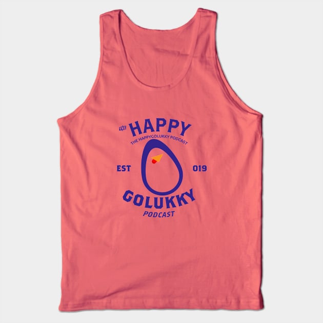 HappyGoLukky Main Tank Top by The HappyGoLukky Podcast